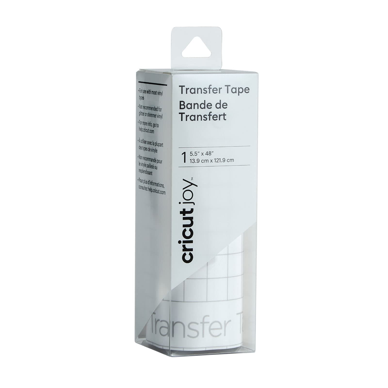 Cricut Joy Transfer Tape White 5.5" x 48" 2007373
