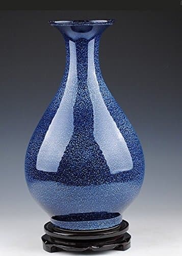 HAOYUXIANG High-grade ceramic vase ornaments classical creative vase living room bedroom flower decoration vase (Shape : Yuhu Spring)