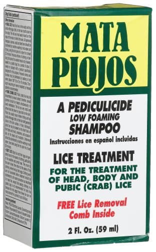 Mata Piojos Shampoo, 2-Ounces (Pack of 3)