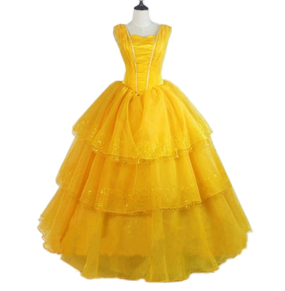 Engerla Belle Ball Gown Women's Princess Fancy Dress Adult Cosplay Costume