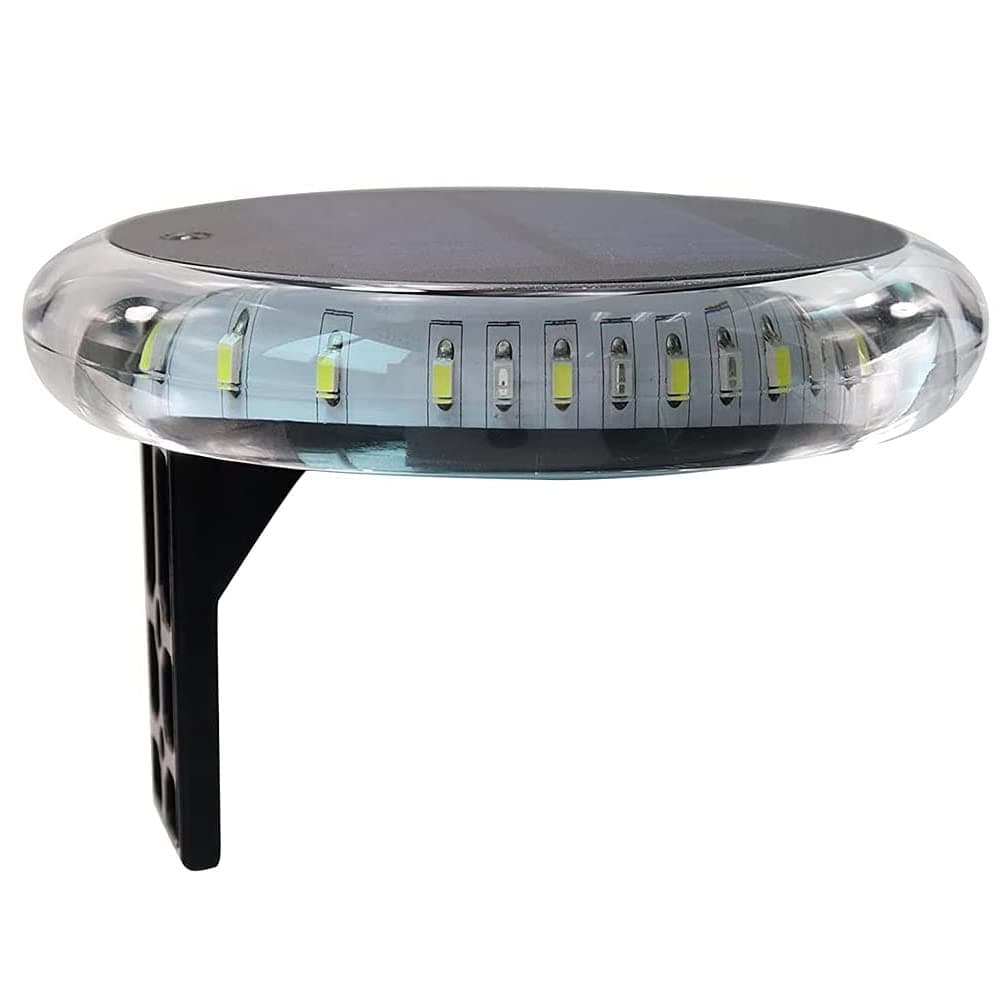 IZTOSS 6 Modes Solar Powered Waterproof Navigation Lights with Wireless Remote Control Pontoon Starboard Sailing Signal Lights for Marine Outdoor Sports Camping Hiking