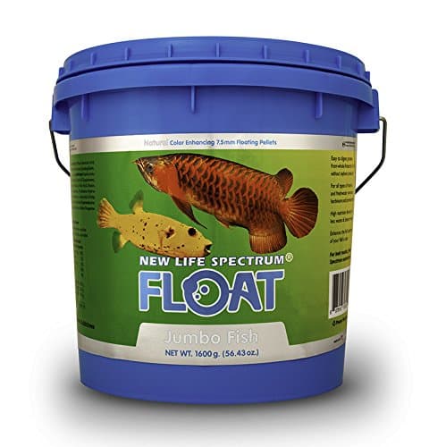 New Life Spectrum Float Jumbo Fish 7.5 mm. Pellet 1600 G Millet, 1 Count, One Size