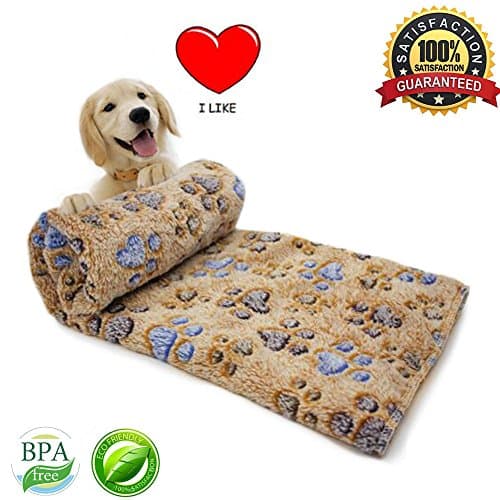 Pet Dog Blanket Throw Puppy Kitten Soft Blanket throw Ultra Light Comfortable Soft Warm Sleep Mat Doggy Warm Bed Fabric Indoors Outdoors