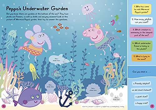 Peppa Pig: Peppa's Underwater Friends: Sticker Activity Book