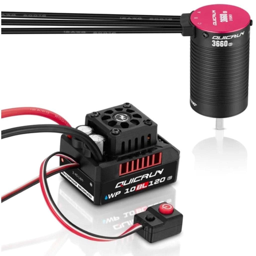 Quicrun 10BL120 G2 & 3660SL G2 Combo (QR10BL120 + 3660-3700KV SL G2 Combo)