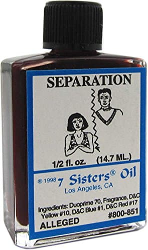 7 Sisters of New Orleans Perfumed Anointing Oil - Separation 1/2oz