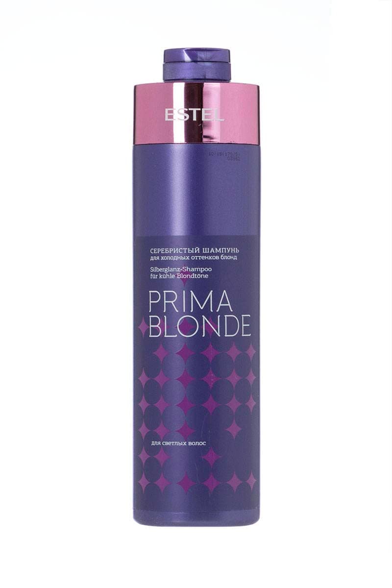 Estel Prima Blonde Silver Shampoo 1000ml for Cool Blonde Tones