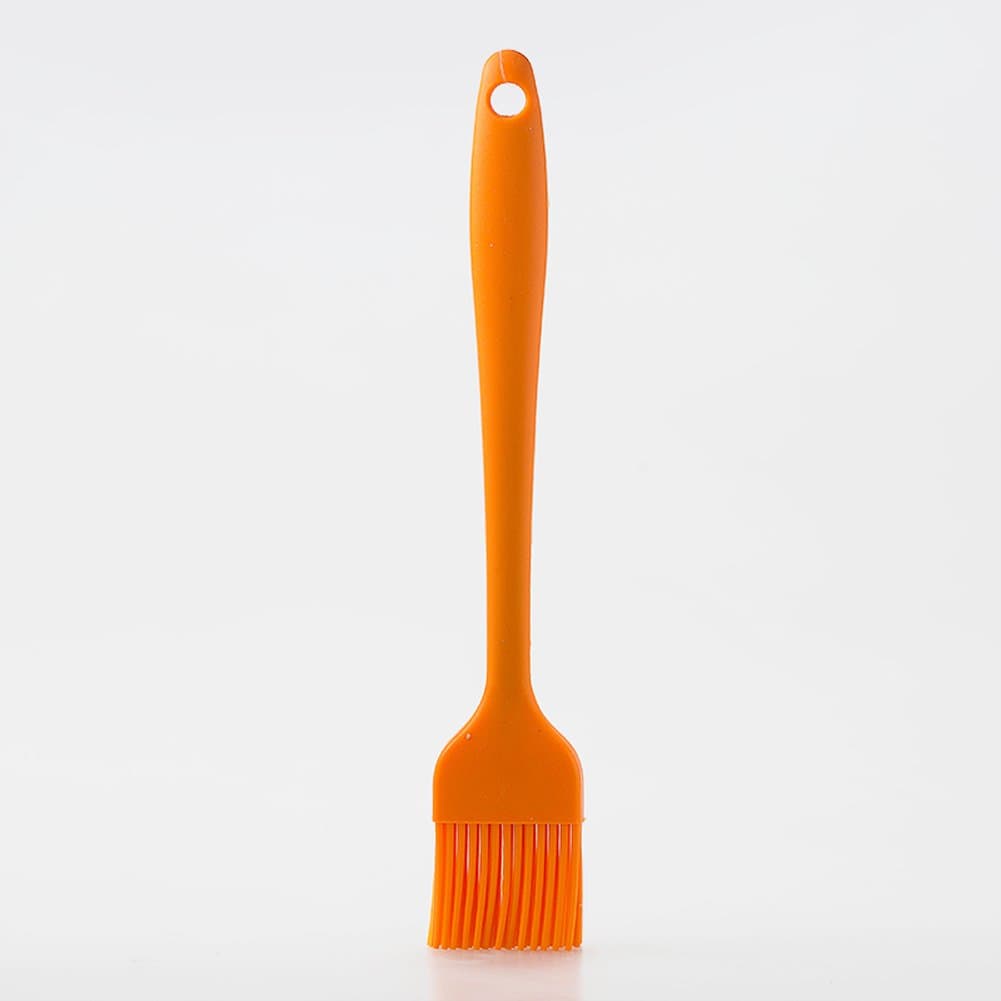 Lianzhi Silicone Oil Brush Grill Brush Coating Two Colors -Blue, Orange (Orange)