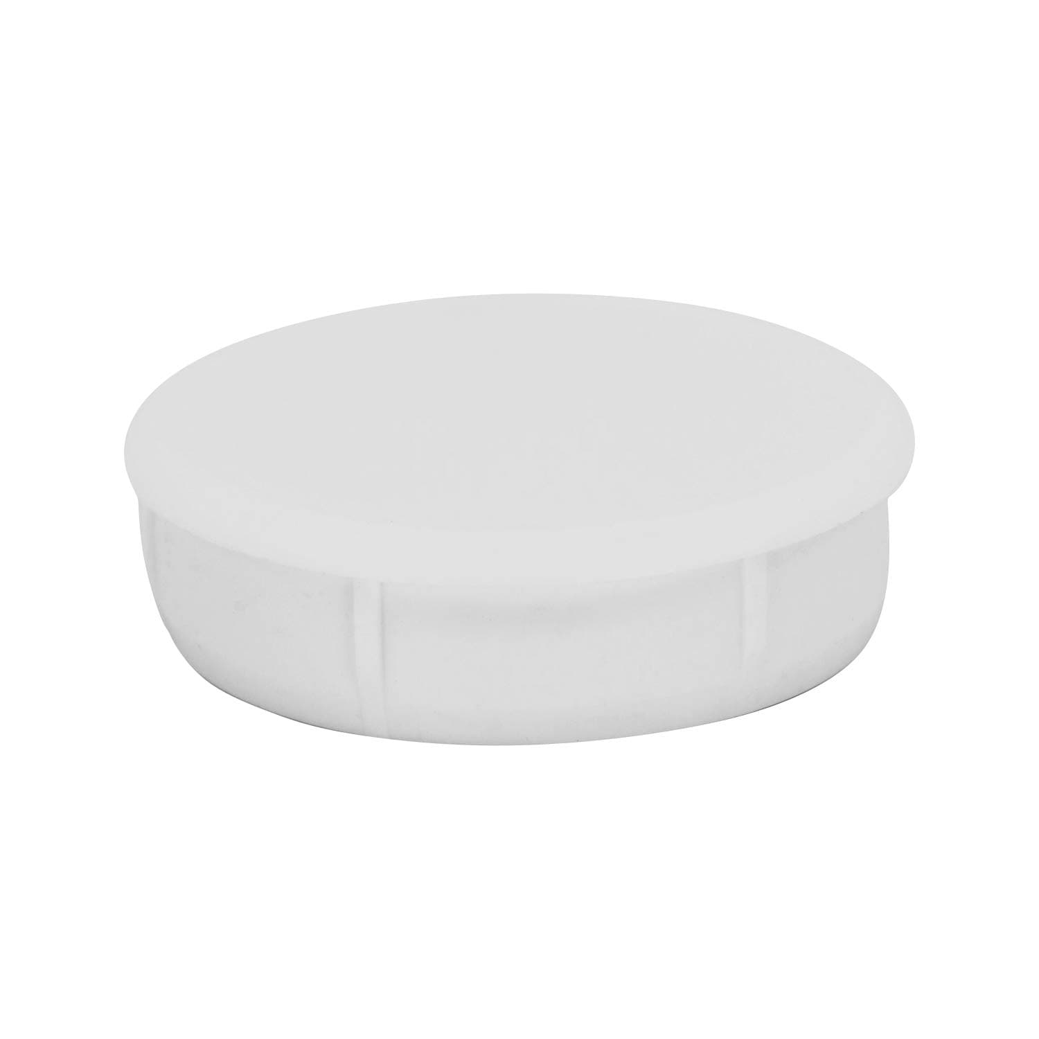Rok Hardware 35mm (1-3/8") Plastic Hole Plug, White, 10 Pack ROKHP35WH