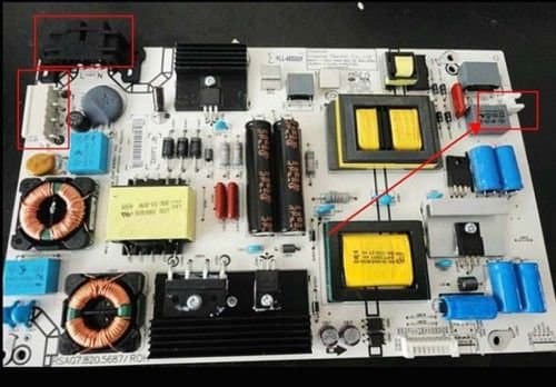 NEW original LED55K370 power board RSAG7.820.5687 / ROH HLL-4855WA HJ-2642WF