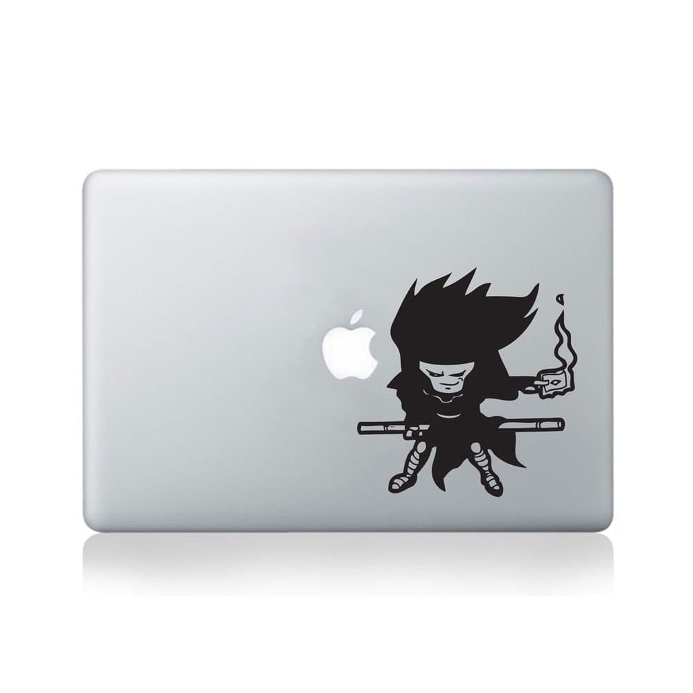 Gambit Vinyl Decal for MacBook (13-inch MacBook and 15-inch MacBook) / Laptop/Guitar