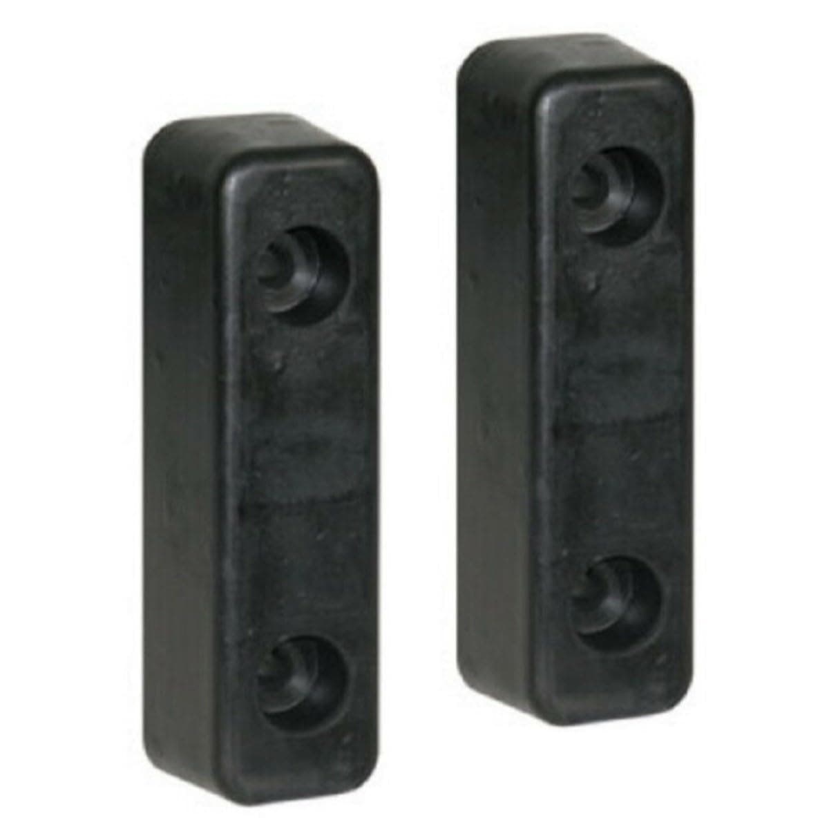 Buyers Products B5760 Molded Rubber Bumper, 2 X 2-1/4 X 7-3/4 Inch, Set of Two Bumpers For Truck And Trailer Protection, Durable Dock Bumper For Equipment And Delivery Bays