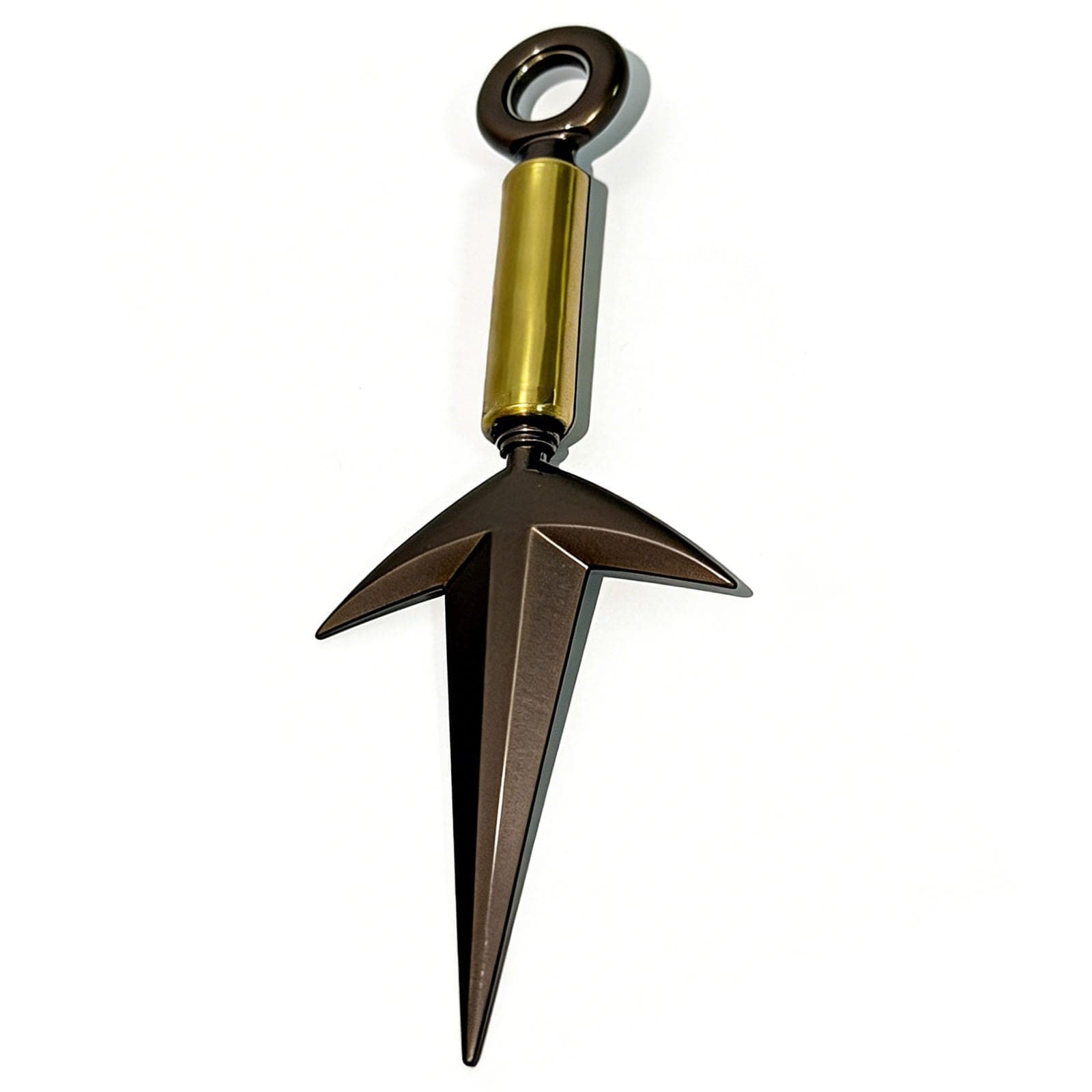 FAYAIALO 9 inches Minato Kunai Uzumaki kakashi Namikaze kunai Metal Ninja Cosplay Model Keychain Collection