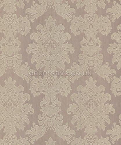 Arthouse Wallpaper Messina Damask Taupe 261003 by Arthouse Wallcoverings