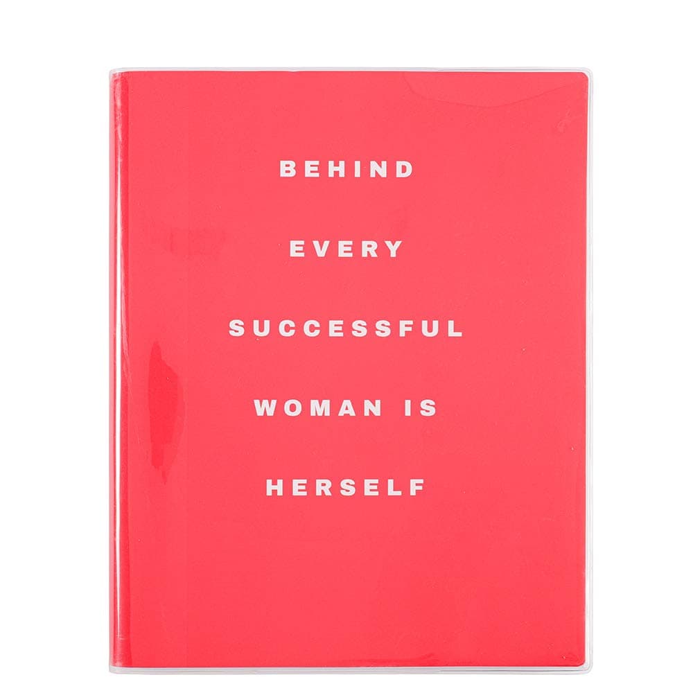 Paperchase 8x10 Behind Every Successful Woman is Herself Notebook