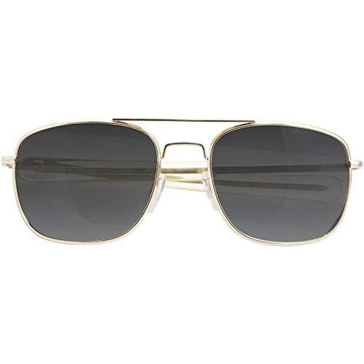 Humvee HMV-52B-GOLD 52 mm Pilot Polarized Sunglasses - Gold