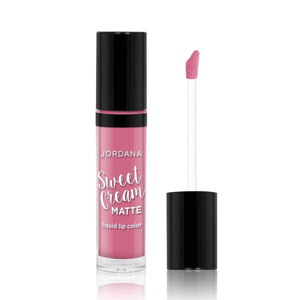 Jordana Sweet Cream Matte Liquid Lip Color 09 Rose Macaron
