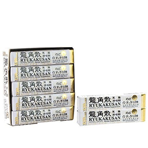 Ryukakusan Herbal Drops -120 max, Milk & Royal Jelly Flavor 1.41oz/40g/ 10 drops x by Ryukakusan