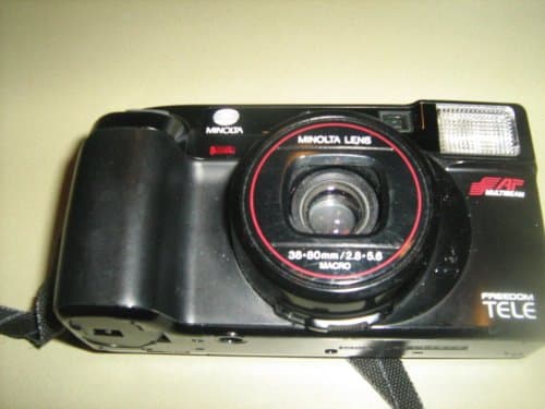 Minolta Freedom Tele AF Multibeam 35mm Camera with 38-80mm/2.8-5.6 Macro Lens