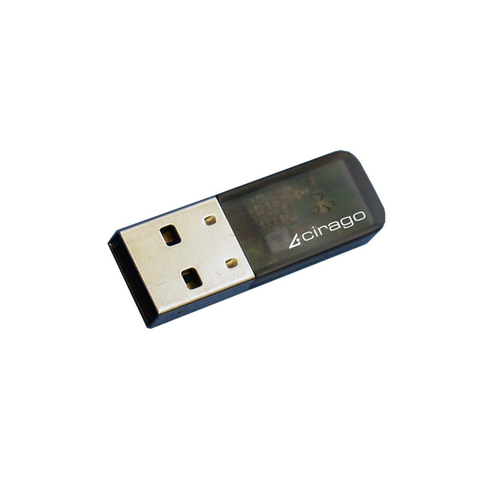 Cirago Bluetooth 3.0 High Speed & Wi-Fi Combo USB Mini Adapter, Class 2 (BTA7300)