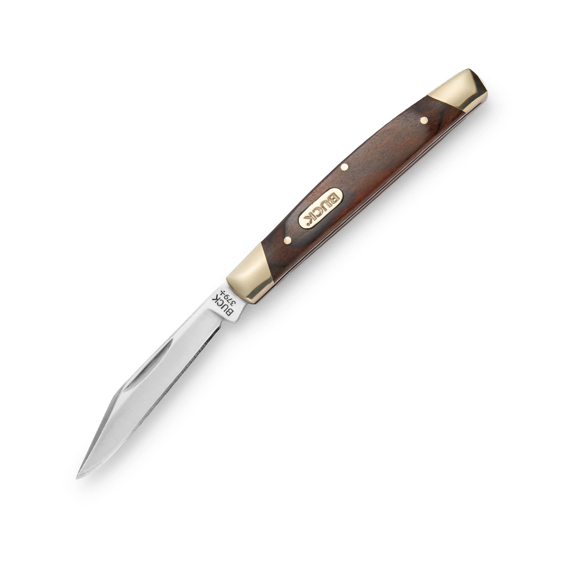 379 Solo Single-Blade Folding Pocket Knife with Wood Handle