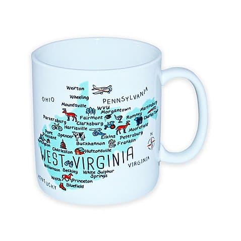 My Place "West Virginia" Jumbo Mug