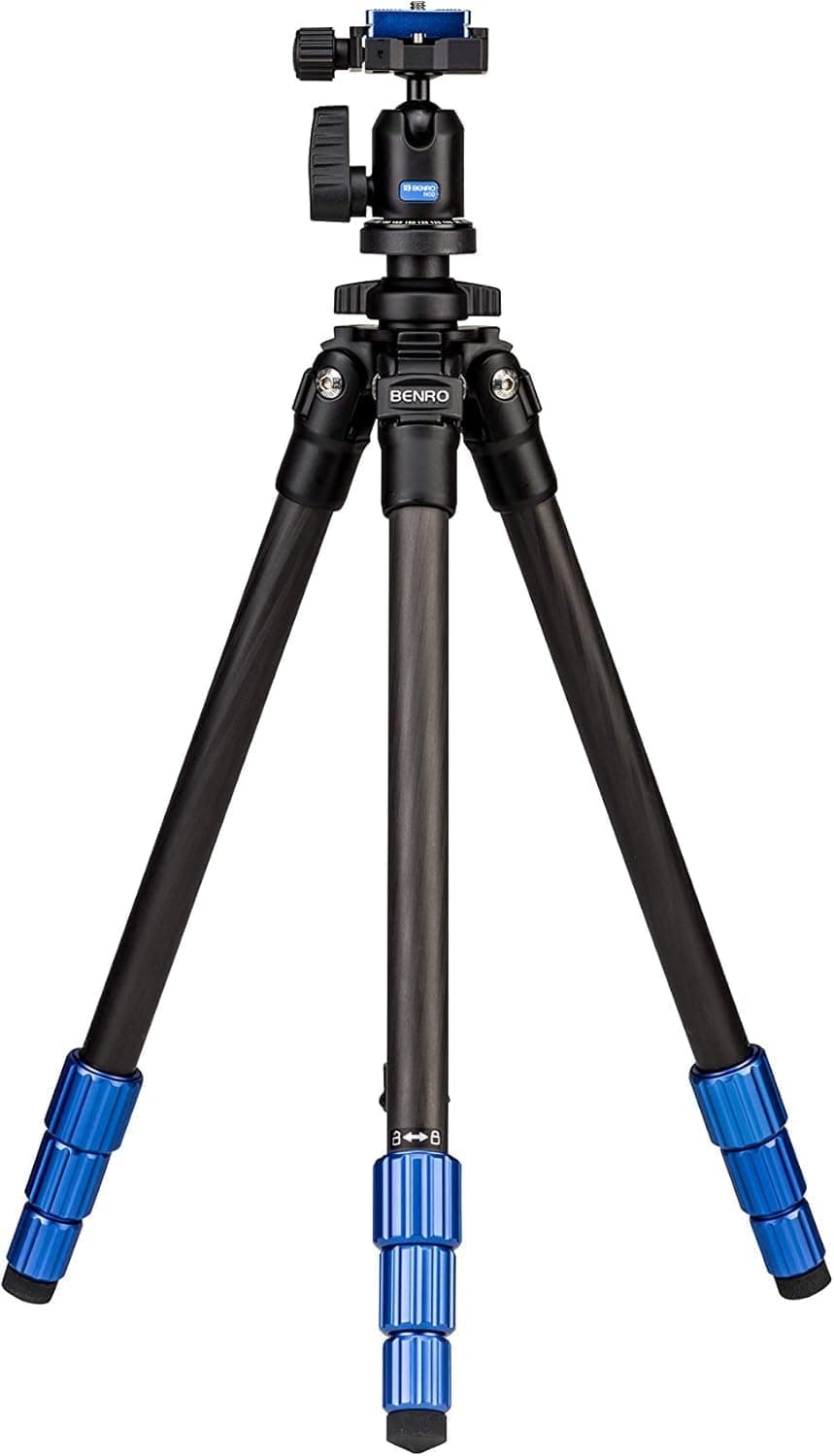 Slim Carbon fibre tripod kit with N00 ball head