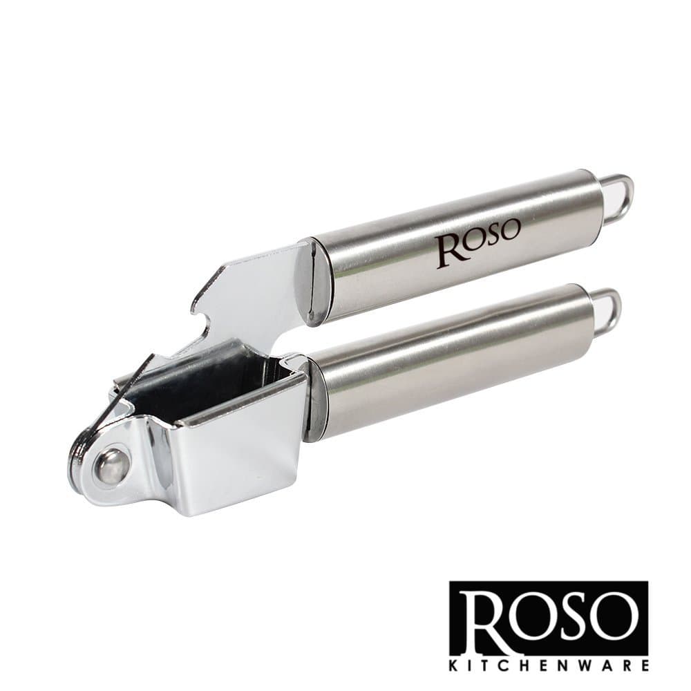 Garlic Crusher Masher Mincer Press Stainless Steel - Crushes Garlic Cloves and Ginger