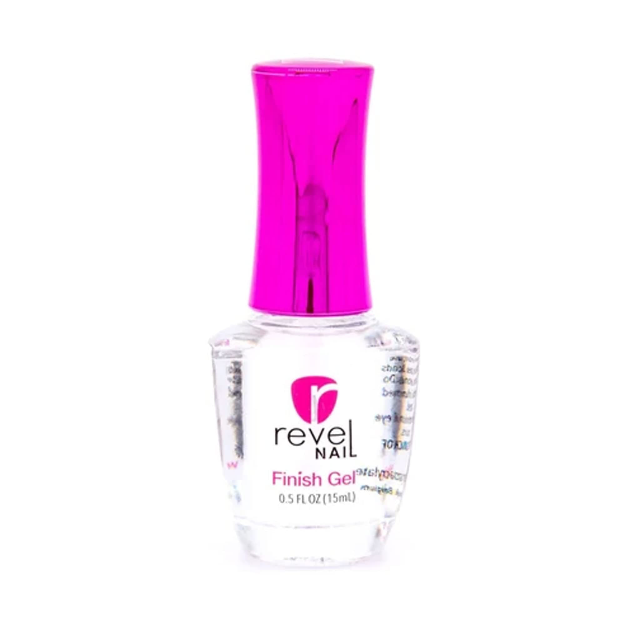 Revel Nail Dip Powder Liquid Steps 1-4 & Brush Cleaner