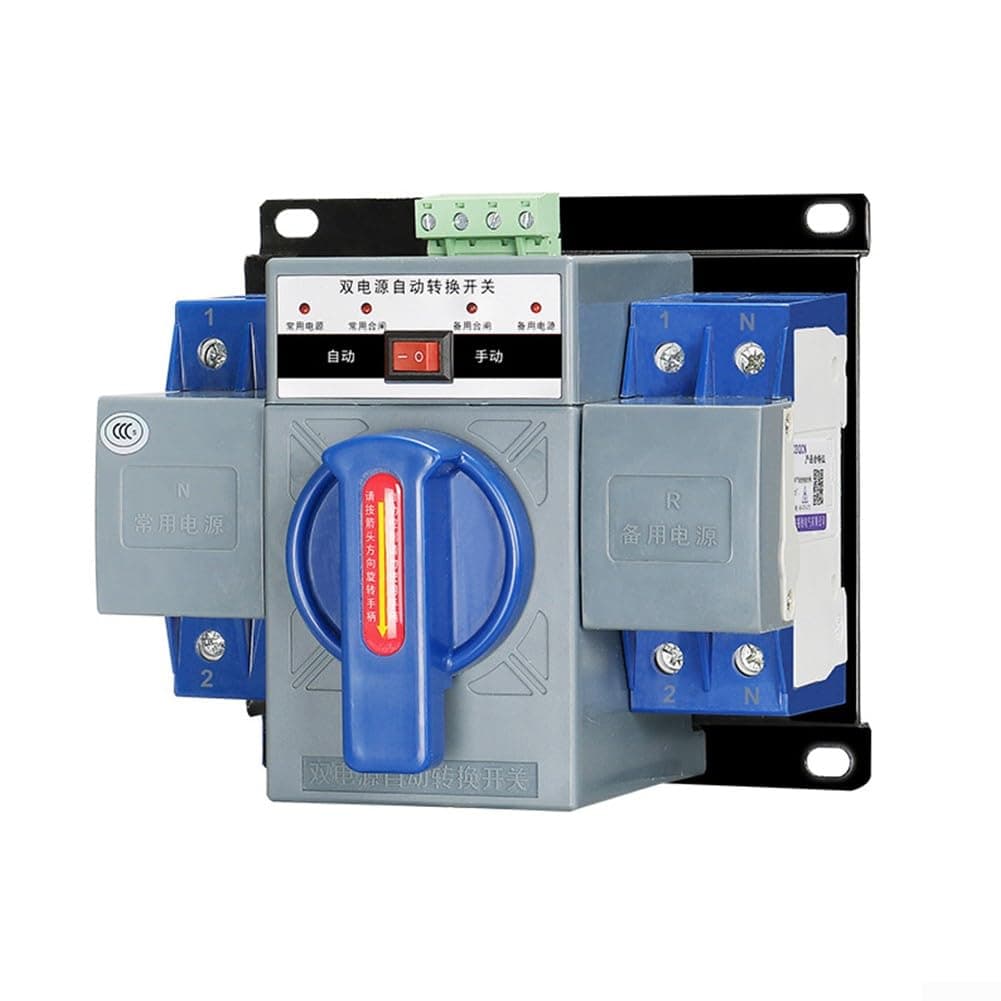 Dual Power Automatic Change-over Switch, 63A 4P Dual Power Automatic Transfer Switch Generator Changeover Switch