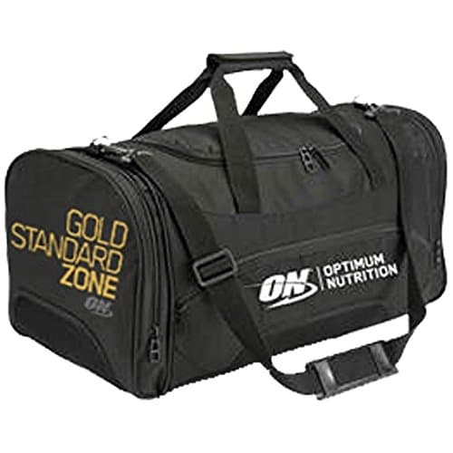 Optimum Nutrition Gold Standard Zone Black Gym Exercise Kit Bag