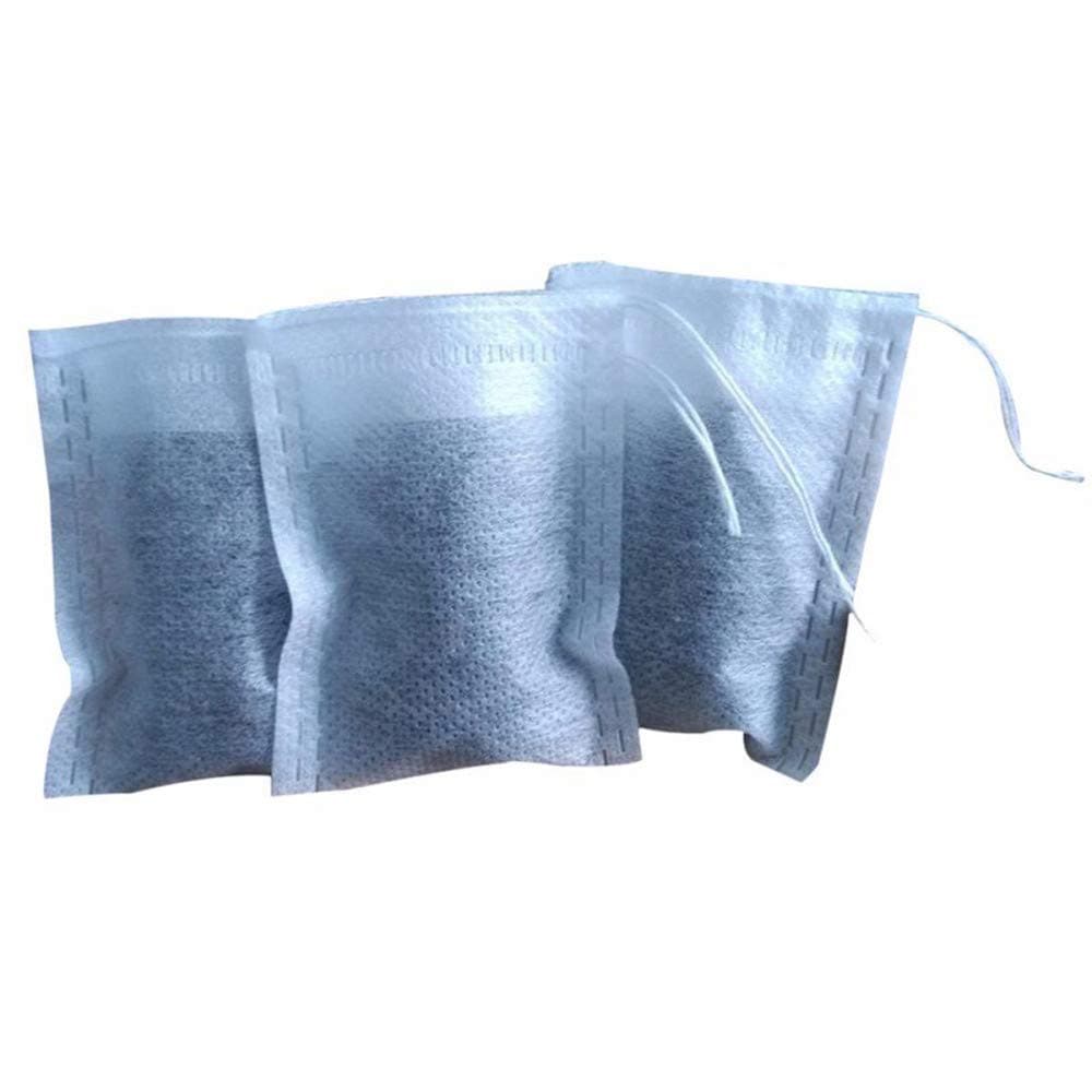 Teabags 100pcs/lot 5.5 X 7cm Empty Tea Bags with String Heal Seal Filter Paper for Herb Loose Tea
