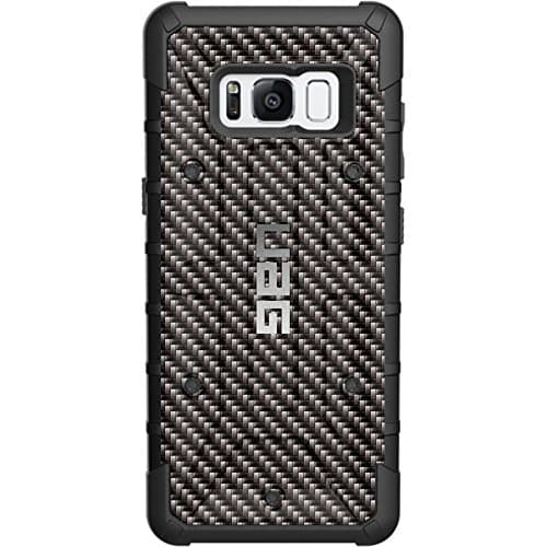 EGO TACTICAL Limited Edition - Authentic UAG Urban Armor Gear Case for Samsung Galaxy S8 5.8" NOT for S8 Plus Custom Black Carbon Fiber Print