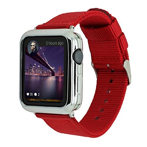 Rykimte Watch Bands 3 For Apple Watch Series 3 Band iWatch Width 38mm 42mm Men Women Boy Girl Replacement NYLON Quick Release Straps