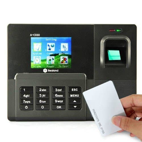 Tekit Realand A-c030t Fingerprint Time Attendance Clock Id Card+tcp/ip+usb 200mhz CPU