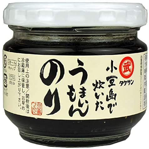 Tsukudani of Boiled seaweed 3.5 oz (100g) in bottle. TUKUDANI is a preserved food made with soy sauce. A traditional Japanese food that has been around for 400 years.