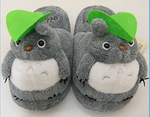 Come Home LoveTotoro Plush SLIPPERS (Size: 35-42 )for men and women