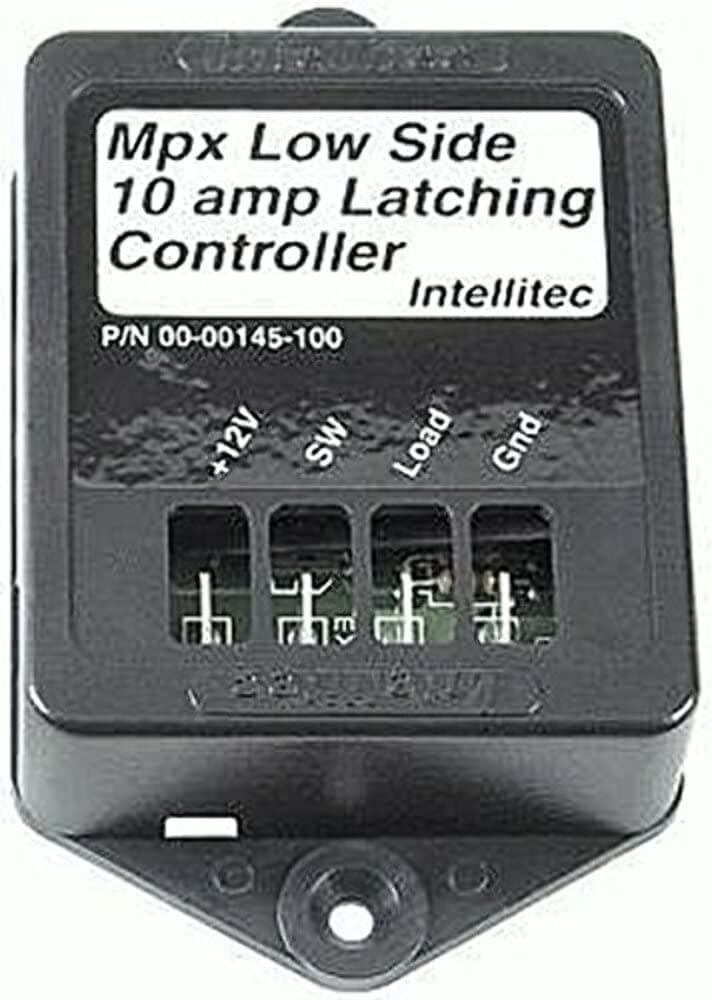 Intellitec 00-00145-100 OEM RV Monoplex Water Pump Controller - 10 AMP, 12V DC System - Black