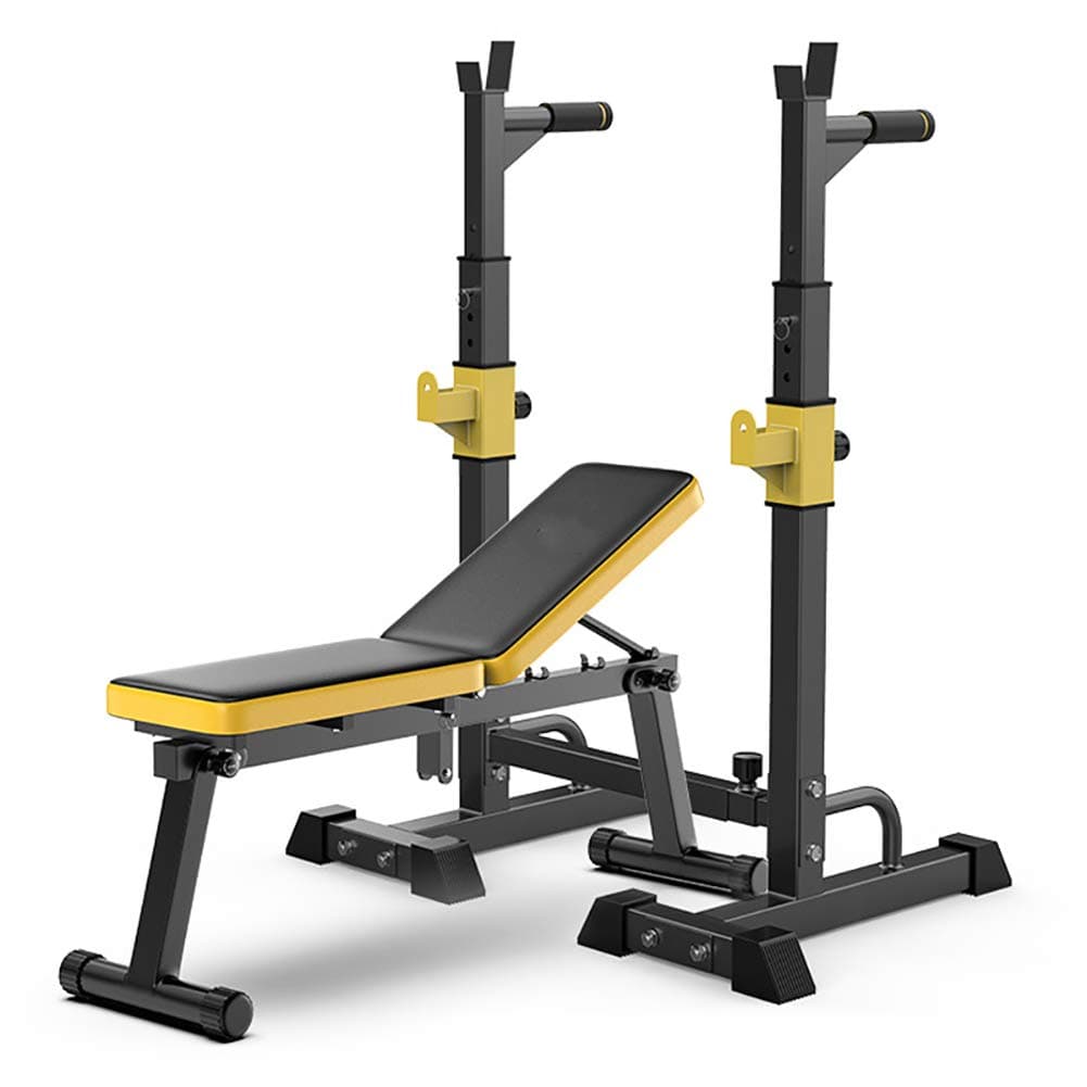 for Lifting Sit Up Home Gym and Full Body Workout,Adjustable Foldable Weight Bench,Incline Decline Bench Press Exercise Equipment Black