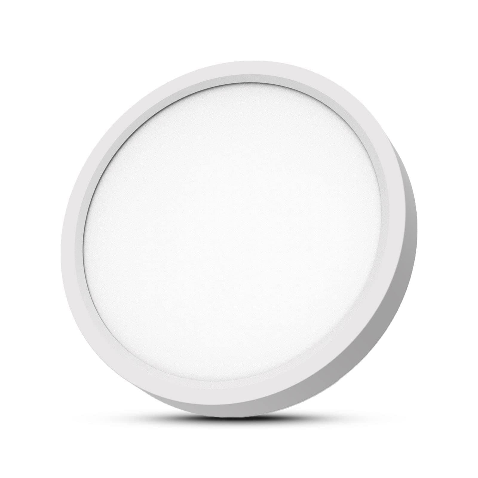 Bathroom Lights Ceiling, 12W 1080LM Round LED Ceiling Light, 6000K,100W Equivalent, Small, Dome, Waterproof Modern LED Flush Mount Ceiling Lamp for Bedroom, Toilet, Porch, Utility Room [ 1 Pack]