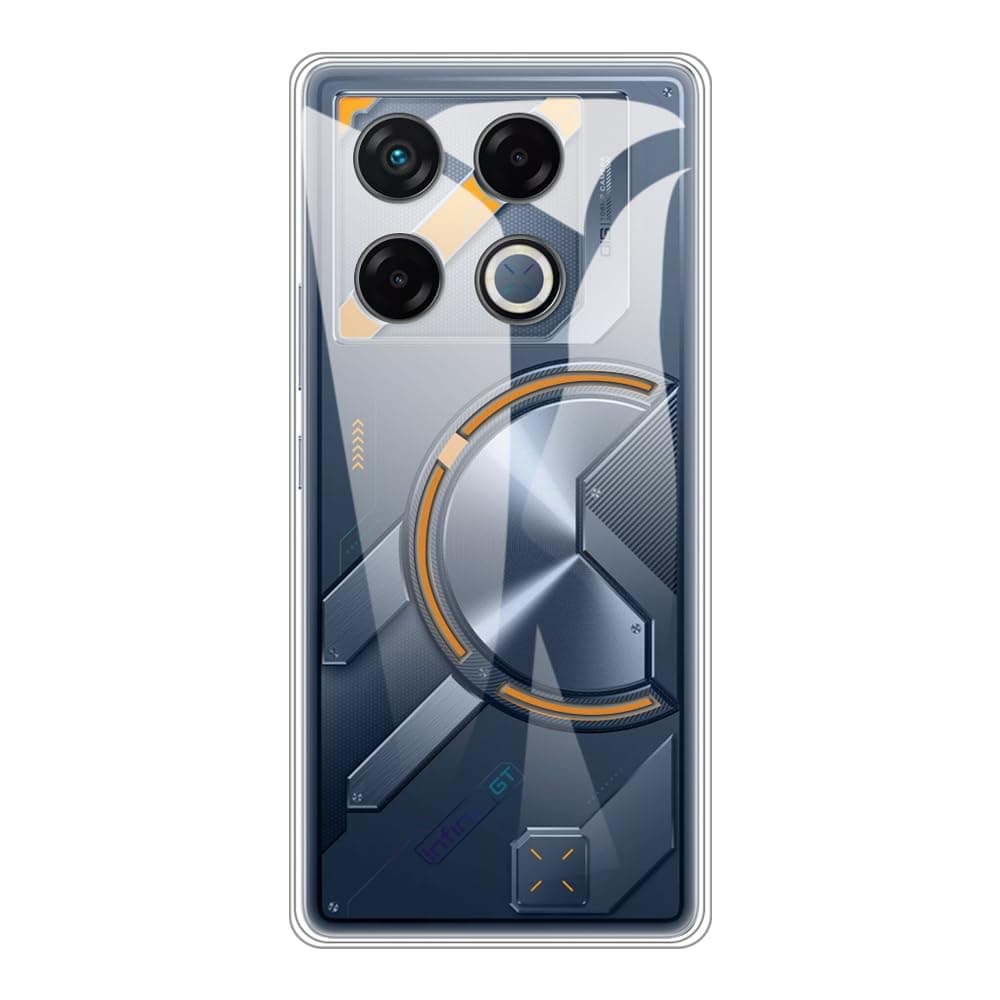 TPU Phone Case Compatible with Infinix GT 20 Pro 5G X6871, Slim Shockproof Soft Cover with Anti-Scratch Design and Precise Cutouts for Full Protection (Clear)