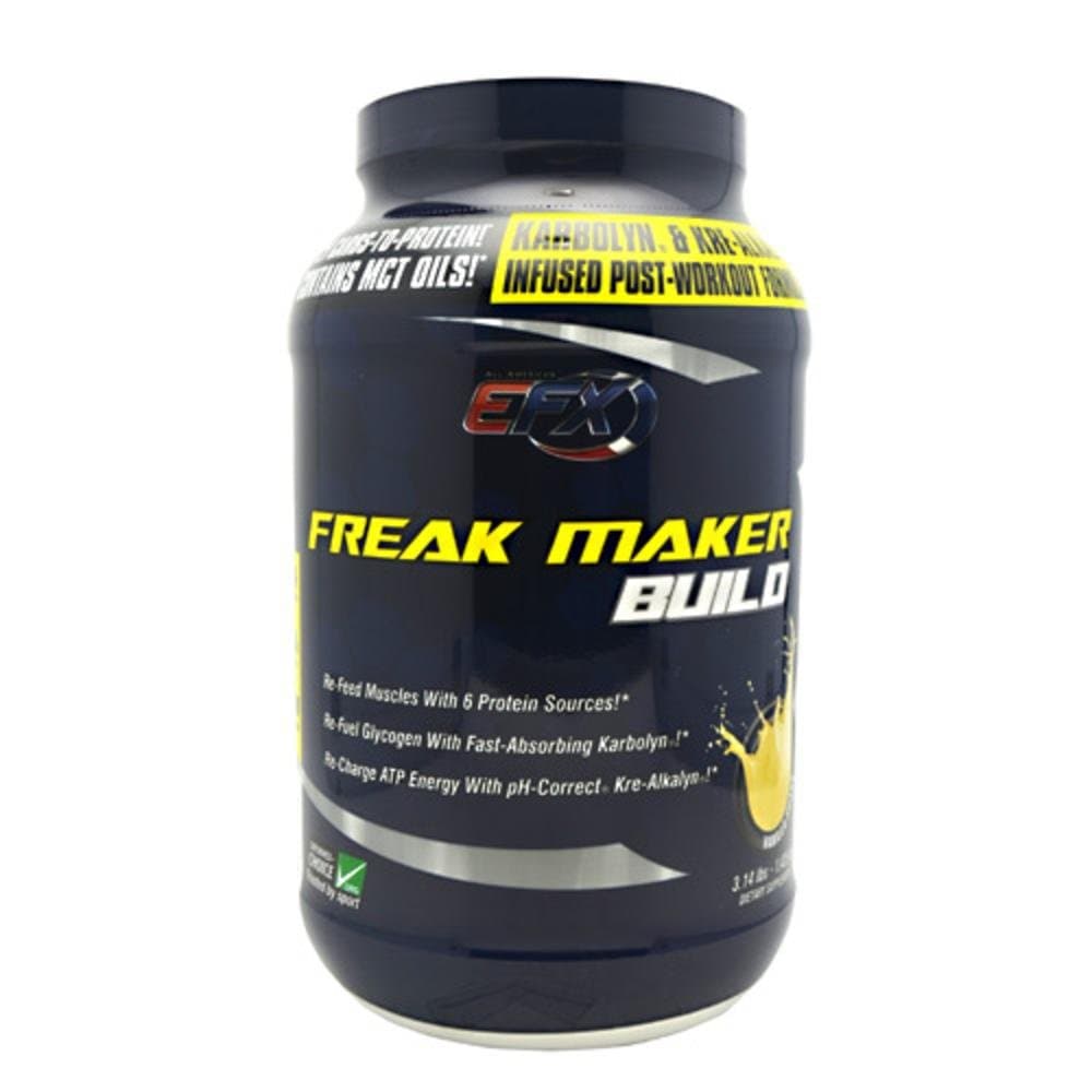 All American EFX Freak Maker Build Vanilla Shake 3.14 lbs