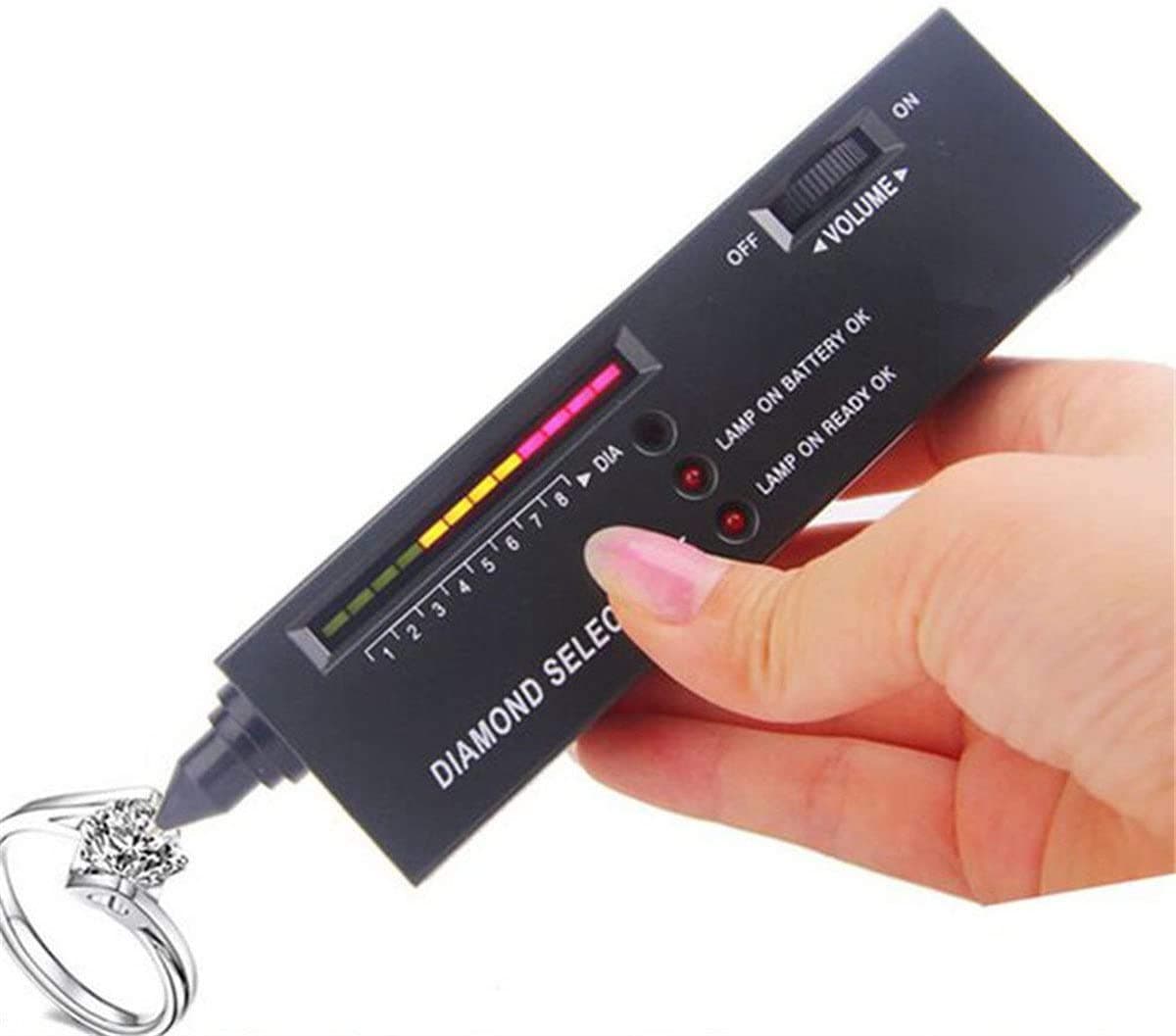 Diamond Tester Pen,WECHIC High Accuracy Professional Jeweler Diamond Tester for Novice and Expert