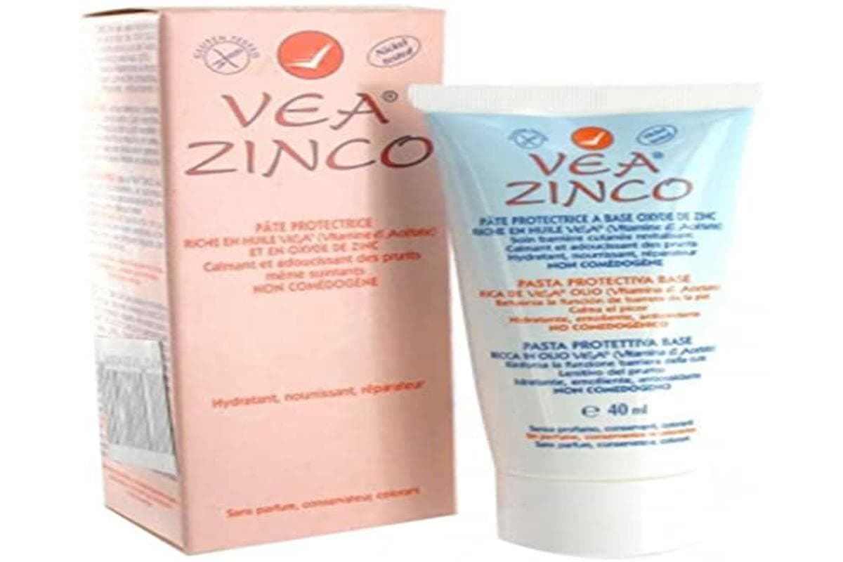 VEA Zinc Lipopasta Protective Base - Non-comedogenic 40ml