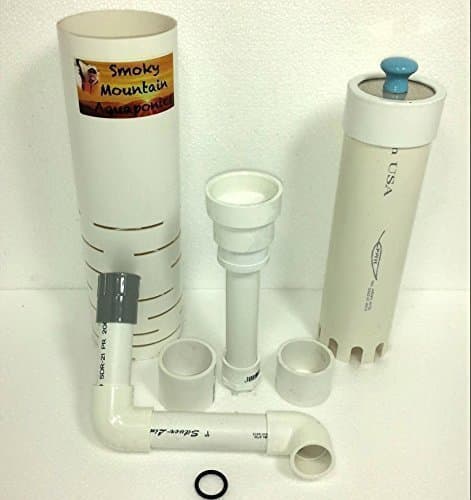 Aquaponics CLEAR TOP Bell Siphon Kit For IBC Growbed with12" MEDIA DEPTH, Easily Adjustable! Over 20,000 Siphons Sold Worldwide So Buy With Confidence!