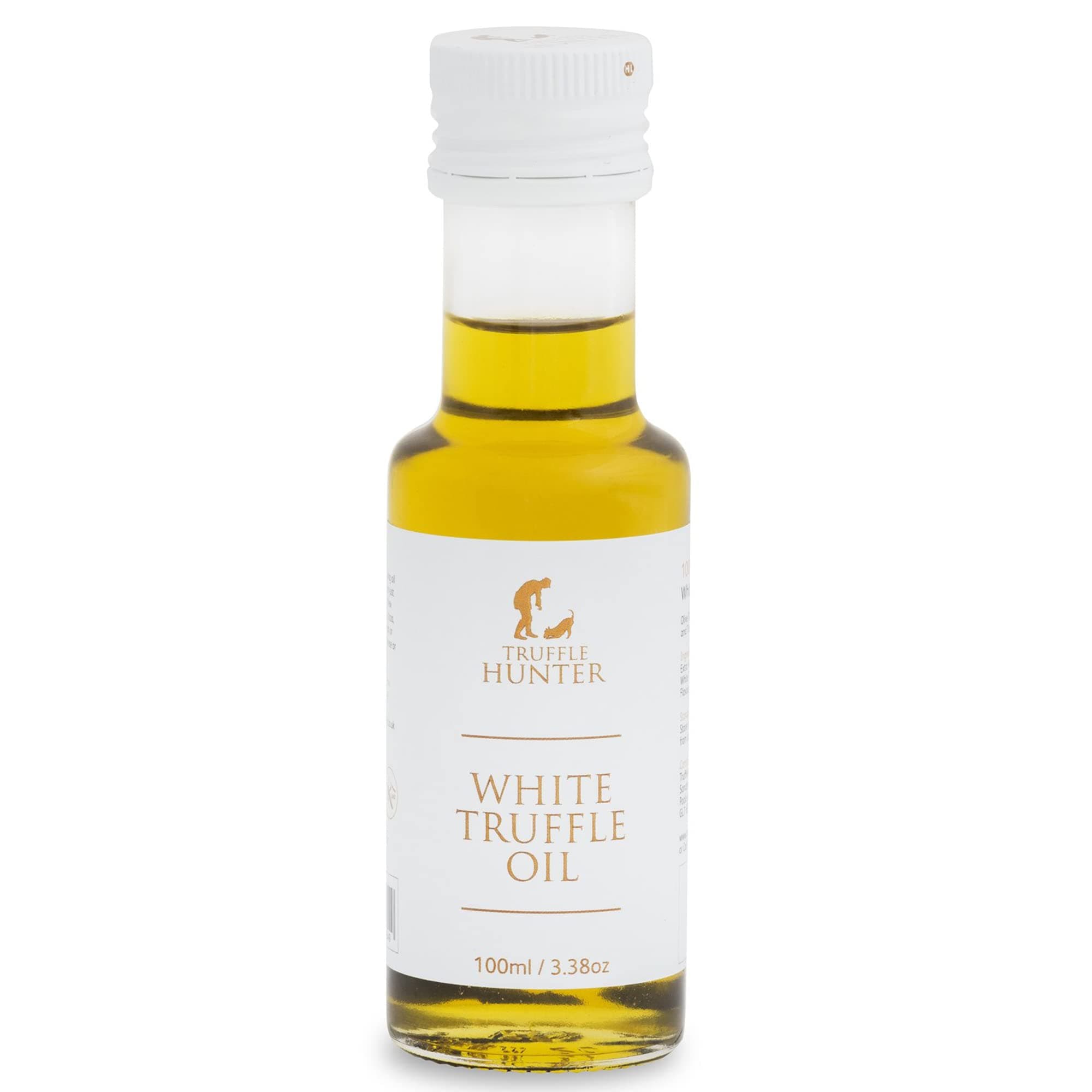 TruffleHunter - White Truffle Oil - Extra Virgin Olive Oil for Cooking & Seasoning - 3.38 Oz