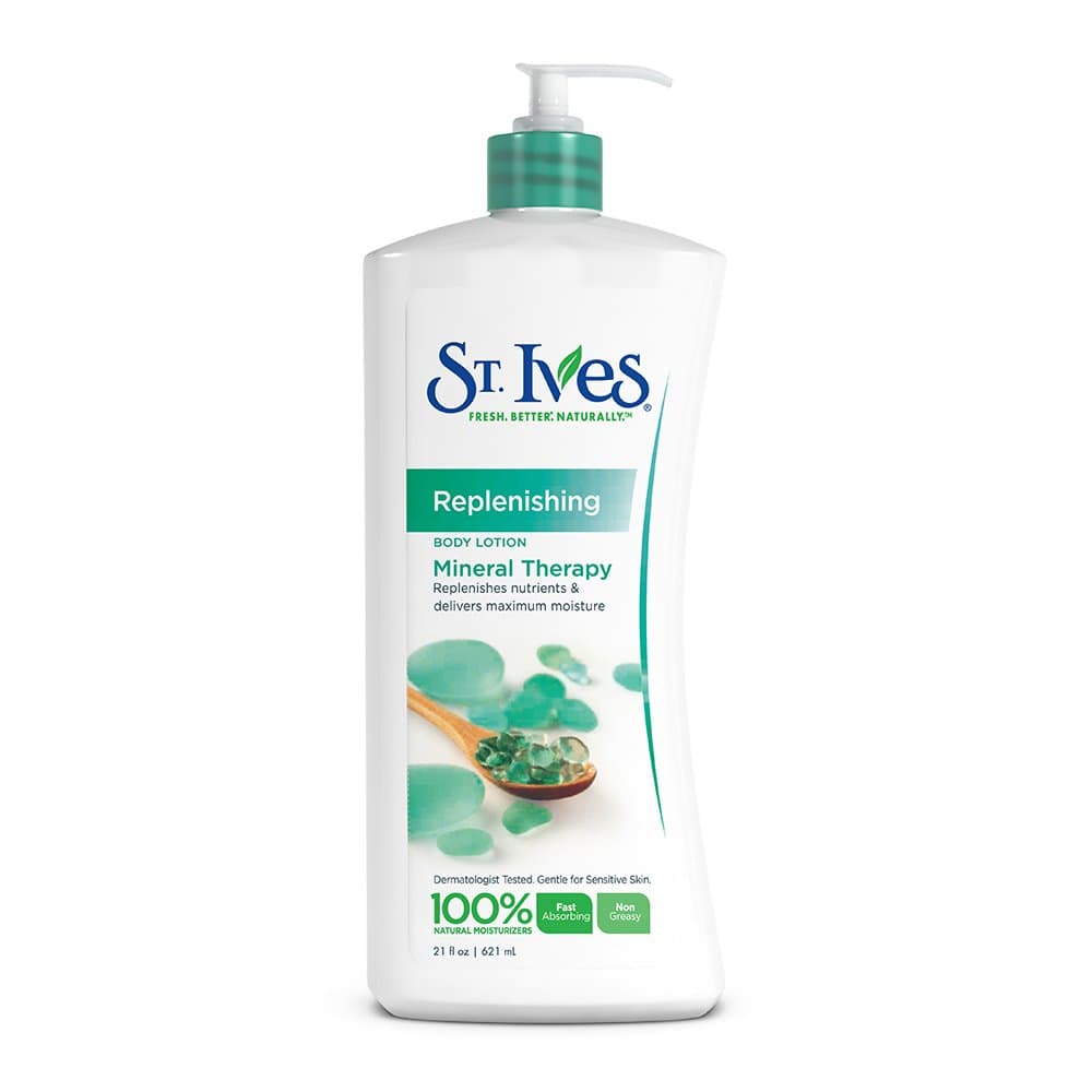 St. Ives Deep Replenishing Mineral Therapy Body Lotion, 21 Ounce