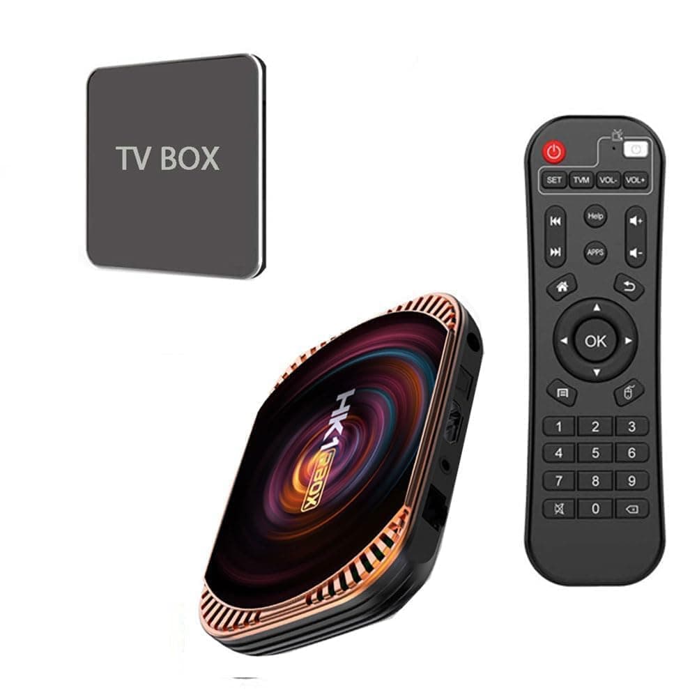 Amlogic S905X4 Android 11.0 HK1 Box X4 4GB RAM 64GB ROM Dual-WiFi 2.4GHz/5GHz BT Quad Core 64 Bits 3D/8K 1000M