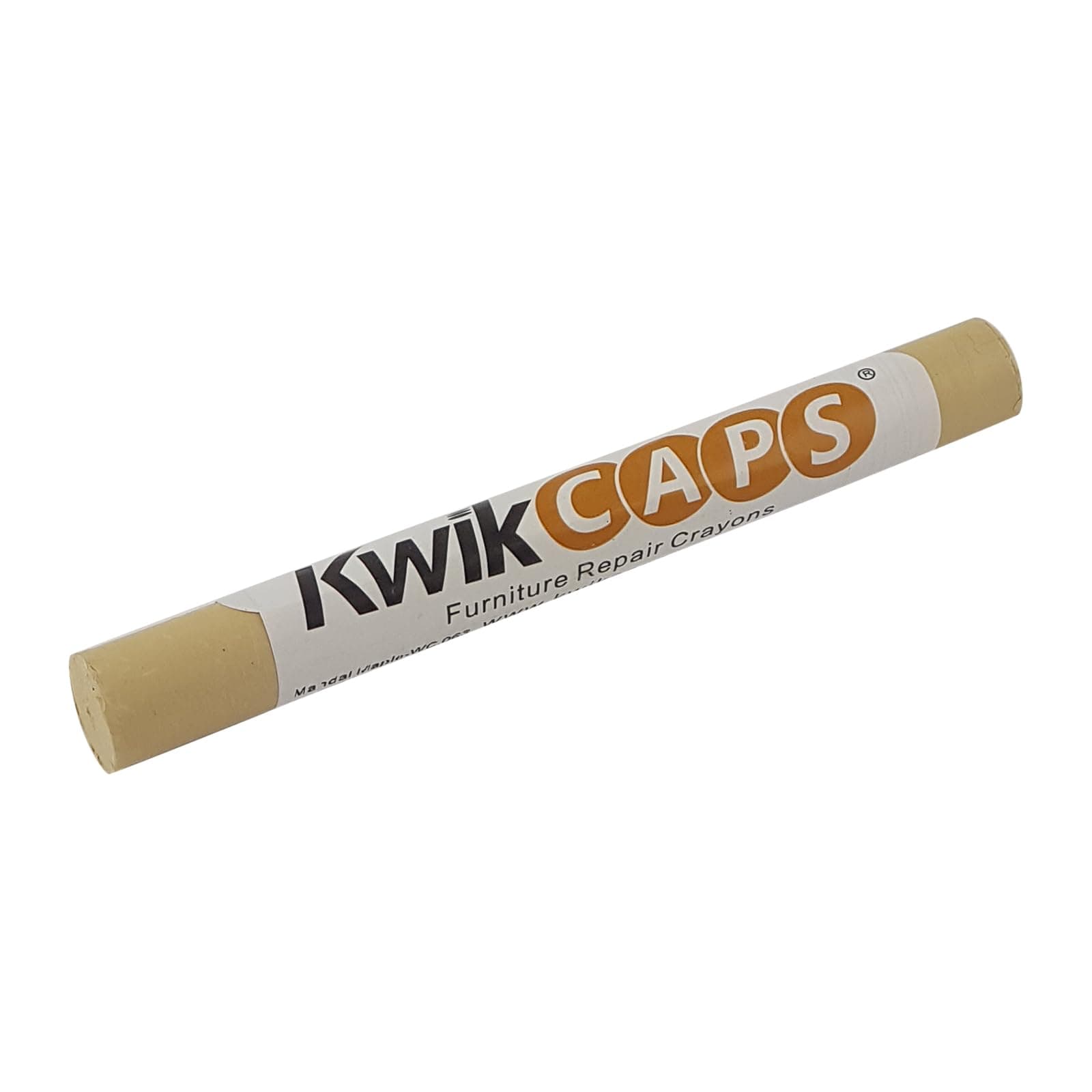 KwikCaps Furniture Repair Crayons - Scratch Restore & Touch-Up Marker, Wax Stick Crayons for Stains, Scratches, Wood Floors, Furniture, Solid Wood, Worktops, Melamine Boards - Mandal Maple