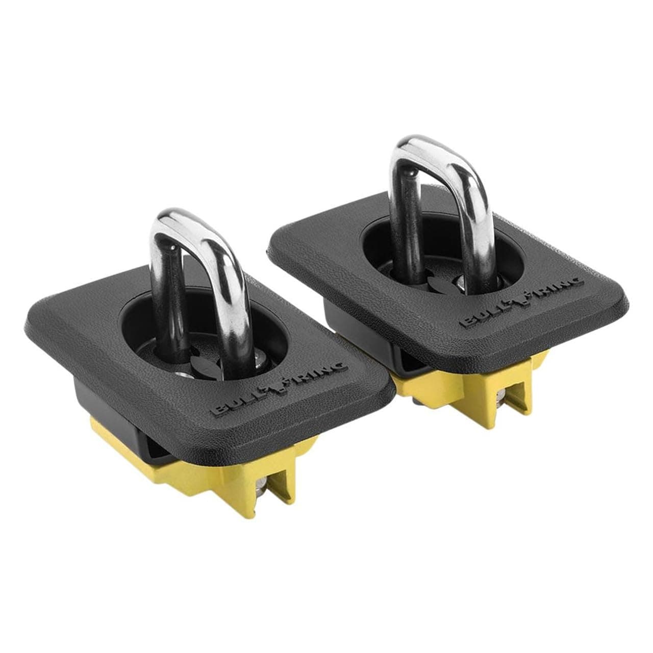 Bull Ring Classic Raised Fit Retractable Tie Down Anchors for '98-14 Ford F150, 98-16 Ford Super Duty, 88-13 Chevrolet Silverado and GMC Sierra, 95-08 Dodge RAM (1 Pair)…